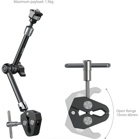SmallRig 5311 Magic Arm w/ Crab-Shaped Clamp (11) - image 2 of 5