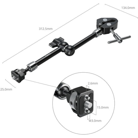 SmallRig 5311 Magic Arm w/ Crab-Shaped Clamp (11) - image 4 of 5