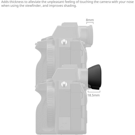 SmallRig 5255 Camera Viewfinder Eyecup For Sony Alpha 1/7/ 9 Series Cameras - image 2 of 4