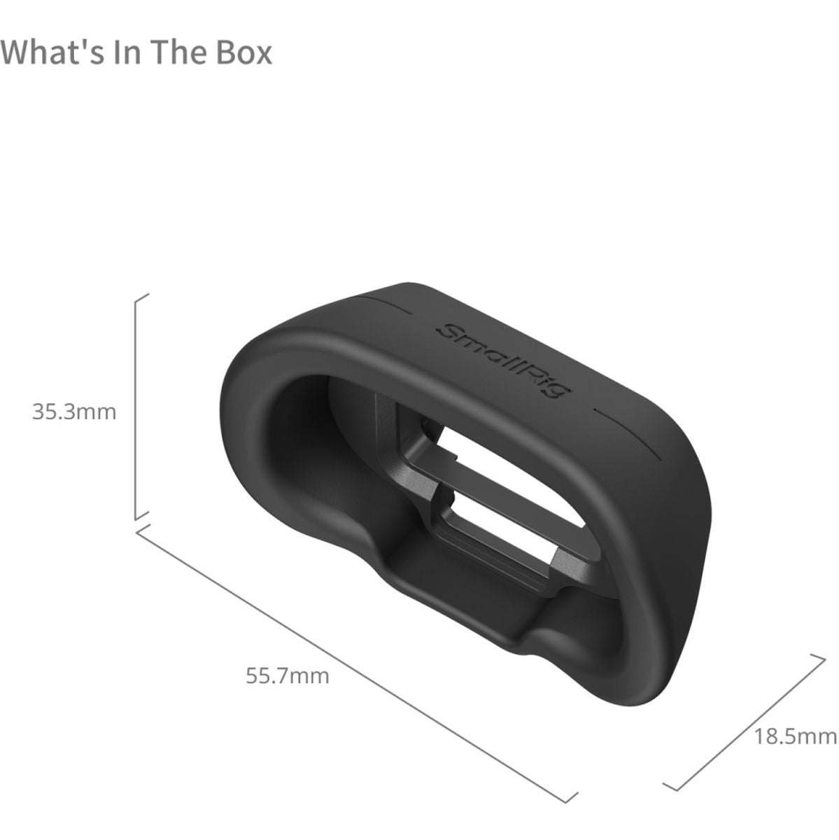 SmallRig 5255 Camera Viewfinder Eyecup For Sony Alpha 1/7/ 9 Series Cameras - image 4 of 4