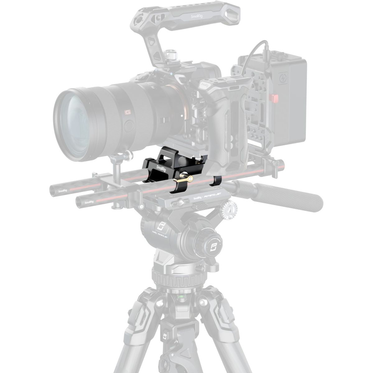 SmallRig 5365 Arca-Type Mount Plate Kit w/ 15mm Dual Rod Clamp - image 2 of 5