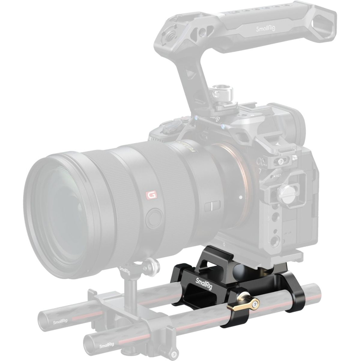 SmallRig 5365 Arca-Type Mount Plate Kit w/ 15mm Dual Rod Clamp - image 3 of 5