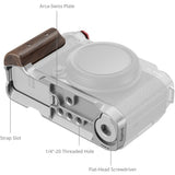 SmallRig 5261 L-Shape Mount Plate w/ Wooden Handle For Fujifilm X-M5 (Sliver) - image 2 of 5