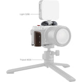 SmallRig 5261 L-Shape Mount Plate w/ Wooden Handle For Fujifilm X-M5 (Sliver) - image 5 of 5