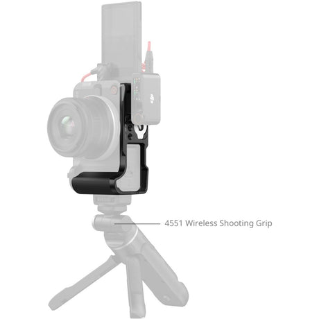 SmallRig 5429 L-Shaped Mount Plate w/ Handle For Canon EOS R50 V (Black) - image 3 of 5