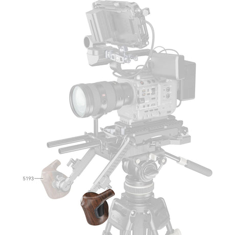 SmallRig 5162 Imagegrip Series Wooden Handle w/ ARRI Rosette (Left Side) - image 2 of 5