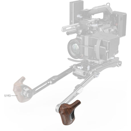 SmallRig 5162 Imagegrip Series Wooden Handle w/ ARRI Rosette (Left Side) - image 5 of 5