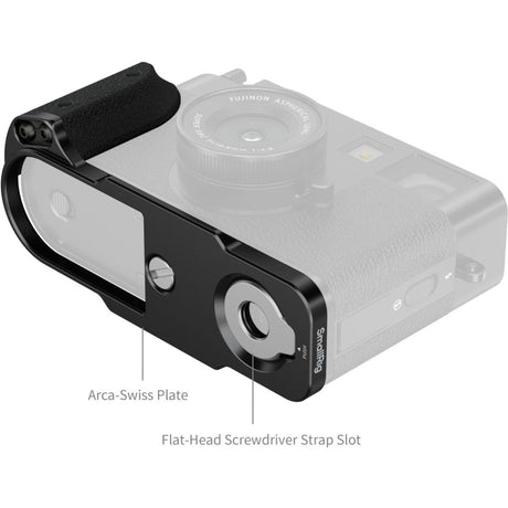 SmallRig 5332 L-Shaped Mount Plate w/ Silicone Handle For FujifilmXHalf (Black) - image 3 of 5