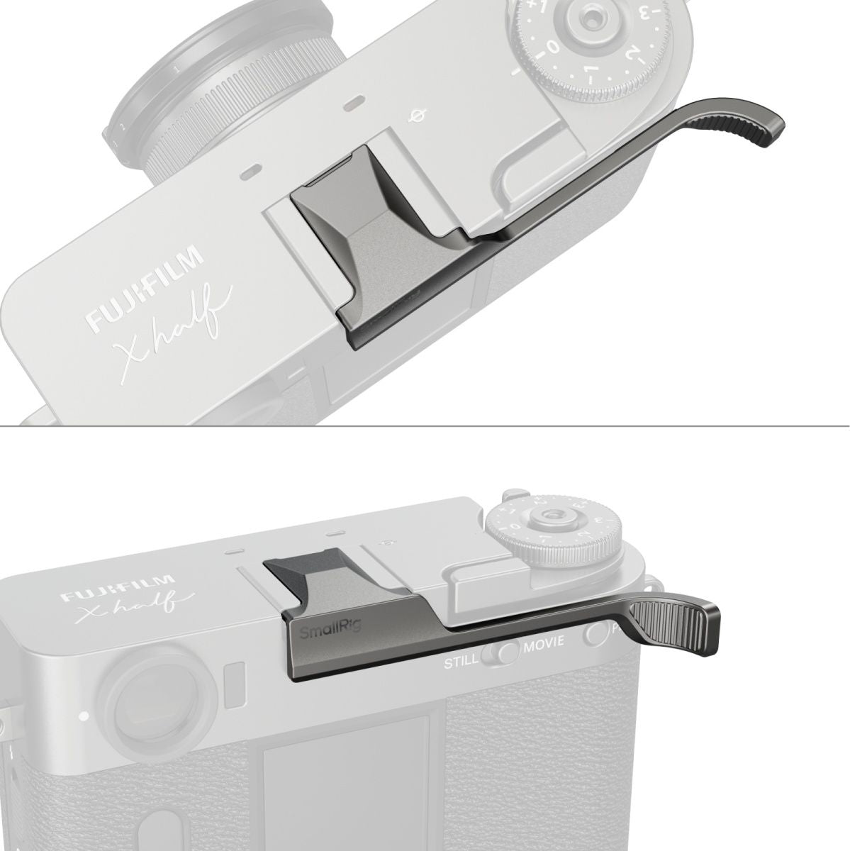 SmallRig 5333 Thumb Grip For Fujifilm X Half (Charcoal Silver)