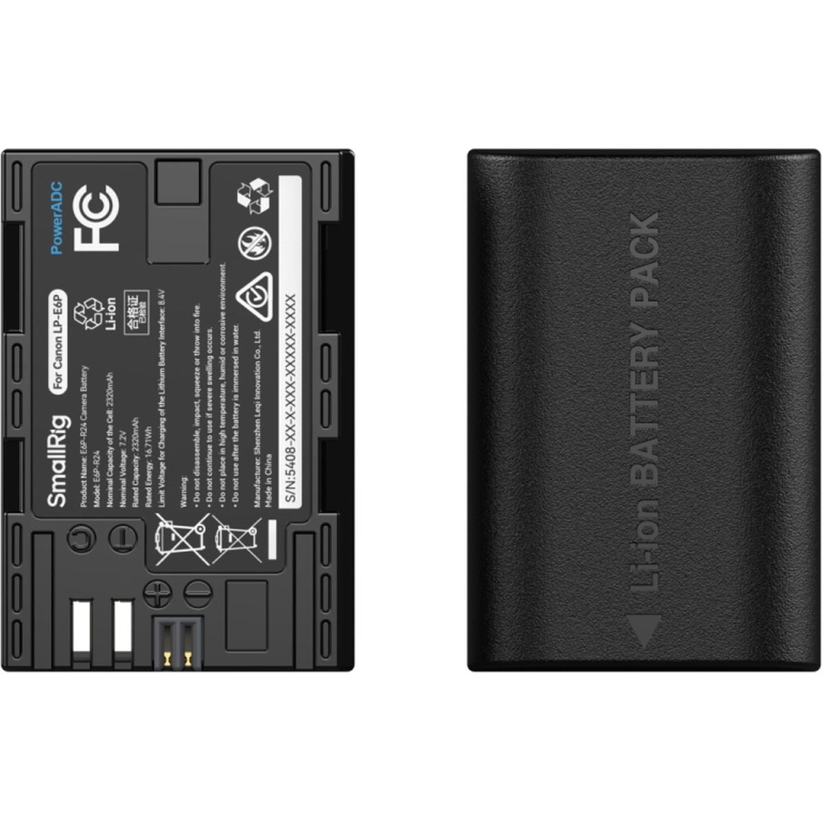 SmallRig 5408 Camera Battery And Charger Kit For Canon LP-E6P - image 3 of 5