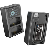 SmallRig 5409 Camera Battery X2 And Charger Kit For Canon LP-E6P