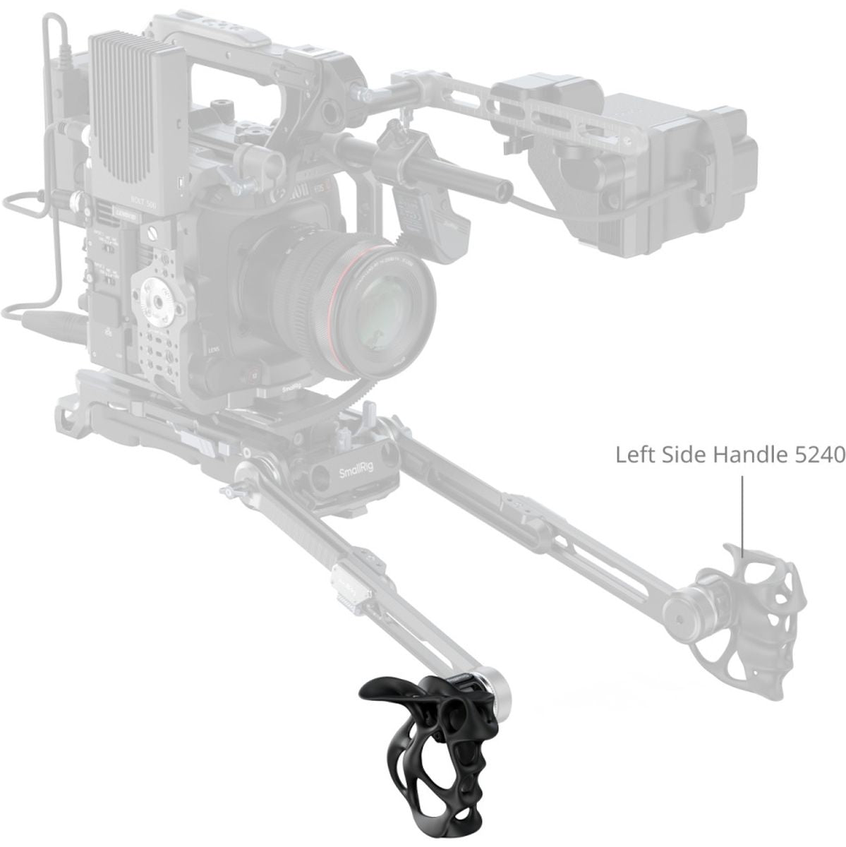 SmallRig 5241 Imagegrip Series Liquid Handle w/ ARRI Rosette (Right Side) - image 3 of 5