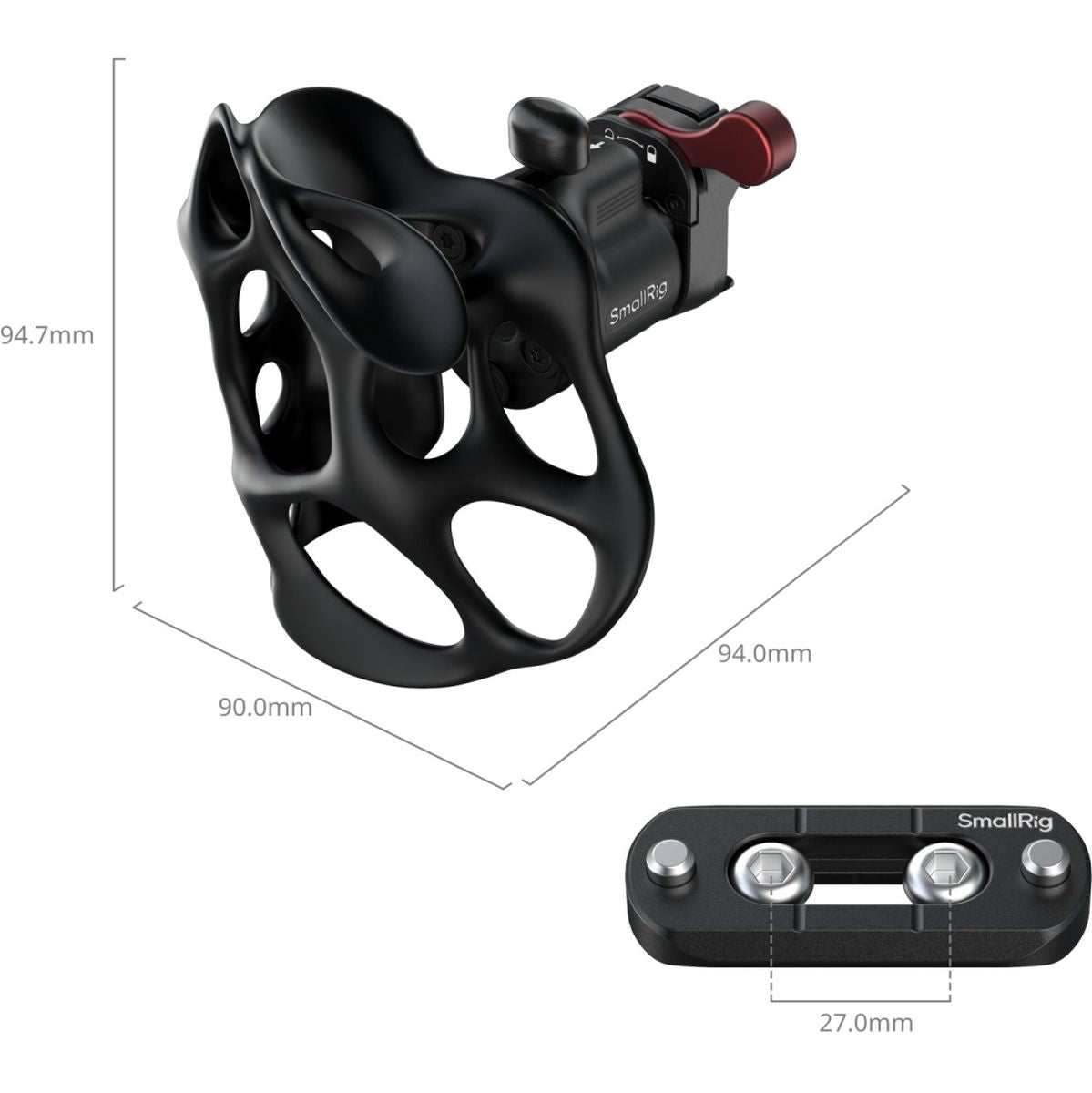 SmallRig 5242 Imagegrip Series Liquid Handle w/ Nato Clamp (Left Side) - image 2 of 5