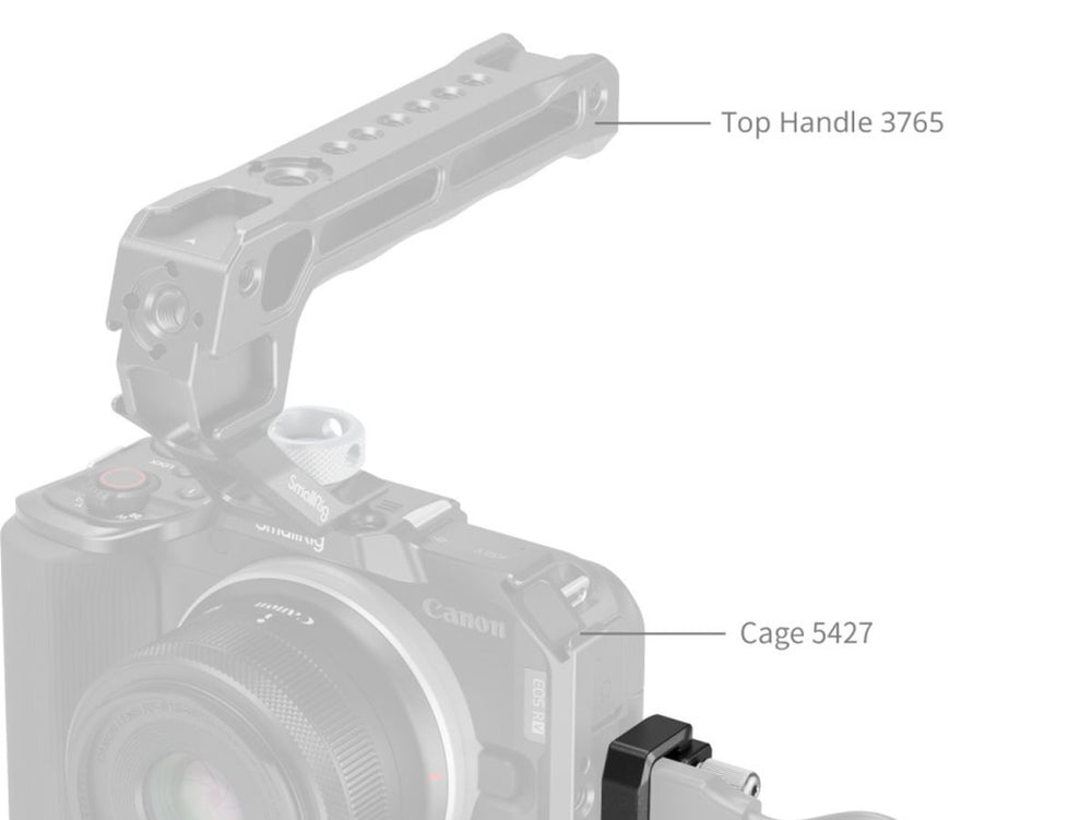 Eos R50 Cable SmallRig 5534 HDMI & USB-C Cable Clamp For Canon EOS R50 V Cage – Hard ...