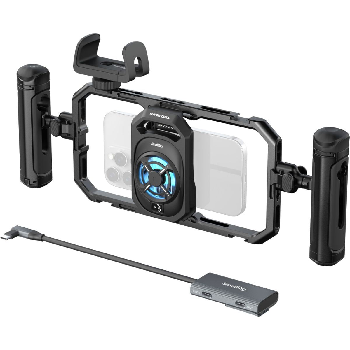 SmallRig 5276 All-In-One Thermal Live Streaming & Filming Handheld Phone Cage