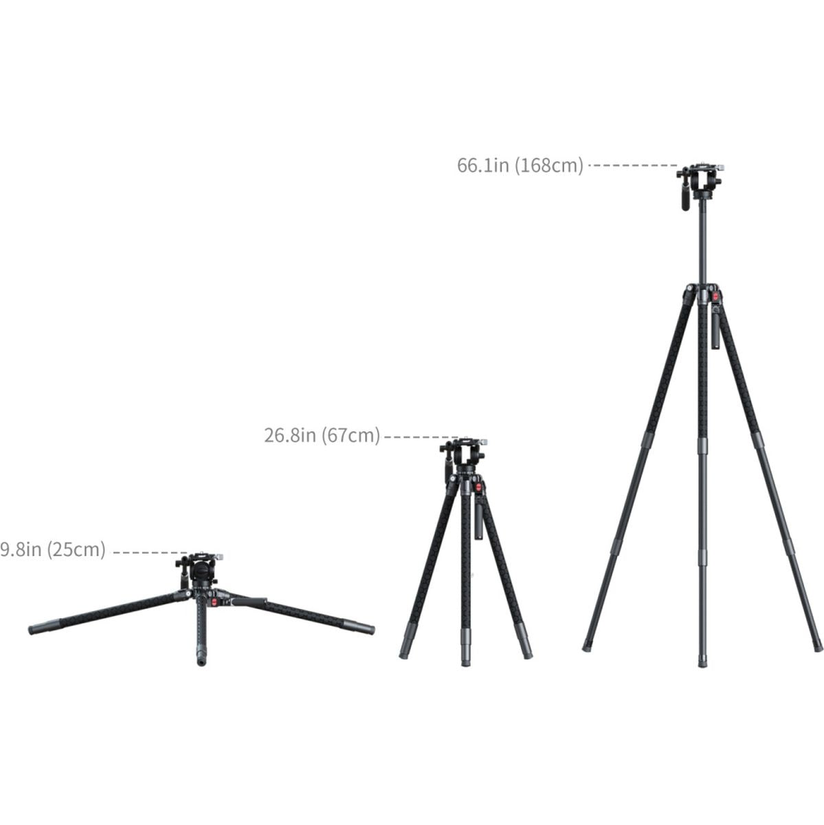 SmallRig 5305 SmallRig X Potato Jet Tribex SE Hydraulic Tripod