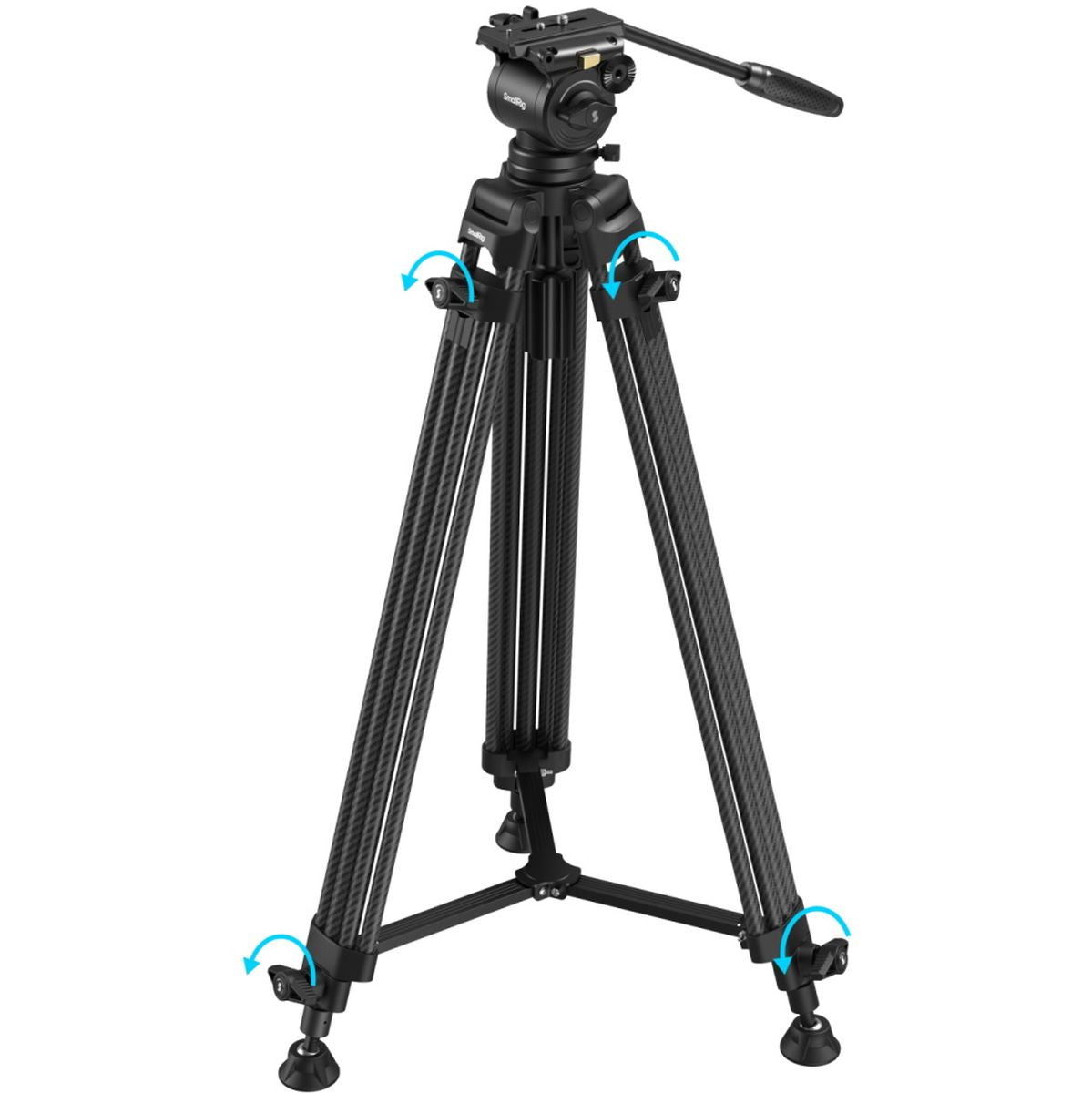 SmallRig 5441 AD14 Heavy-Duty Carbon Fiber Tripod