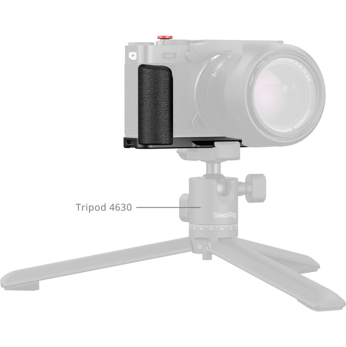 SmallRig 5448 L-Shaped Mount Plate w/ Silicone Handle For Fujifilm X-E5 (Black) - image 5 of 5