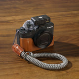 SmallRig 5385 Leather Case Kit For Canon PowerShot V1 (Brown)
