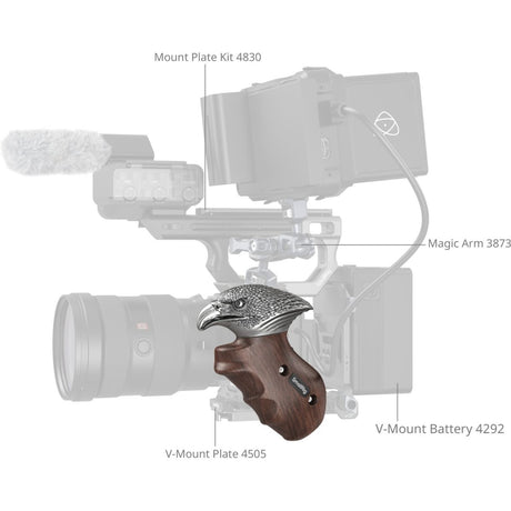 SmallRig 4817 Imagegrip Series Eagle Handle w/ Nato Clamp (Left Side) 4817 - image 4 of 5