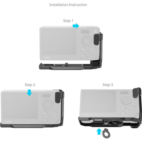 SmallRig 5389 L-Shaped Mount Plate w/ Handle For Sigma BF (Black) - image 2 of 5