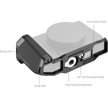 SmallRig 5389 L-Shaped Mount Plate w/ Handle For Sigma BF (Black) - image 4 of 5