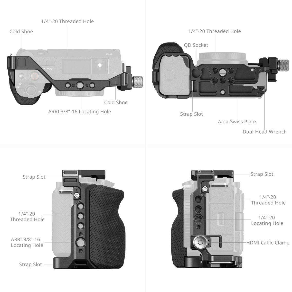 SmallRig 4257B Cage Kit For Sony ZV-E1 - image 3 of 5