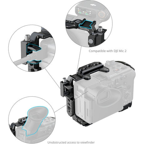 SmallRig 5590 Advanced Cage Kit w/ Battery Plate For Sony FX2 - image 4 of 5
