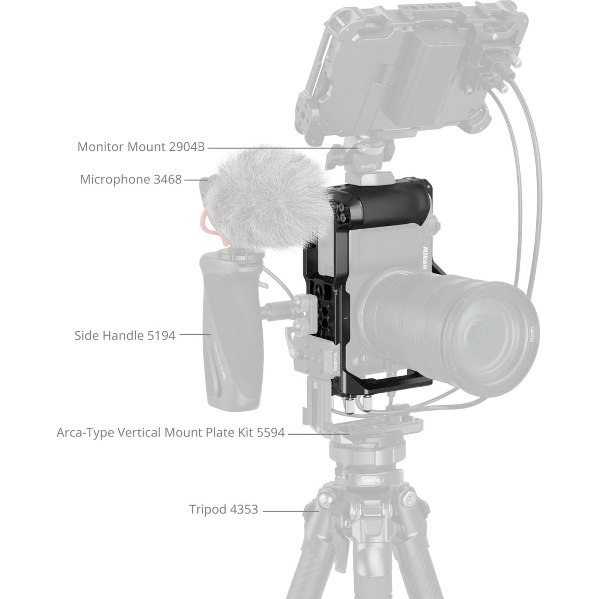 SmallRig 5467 Cage For Nikon ZR