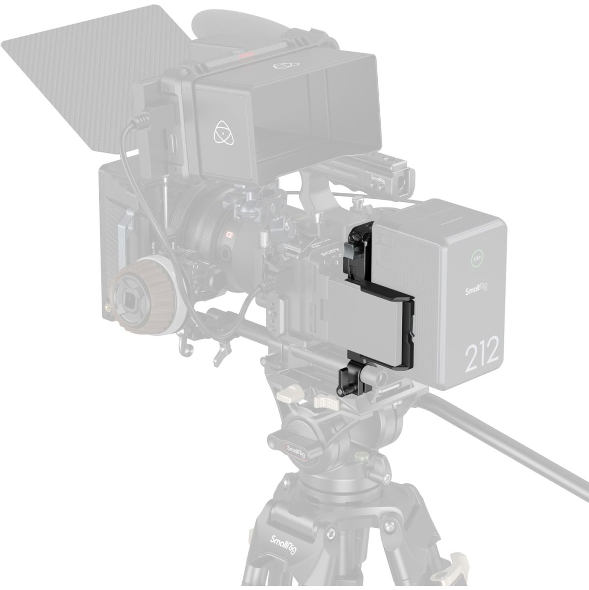 SmallRig 5226 V-Mount Battery Mount Plate Kit For 15mm LWS Rods