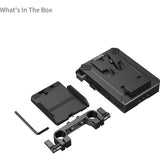 SmallRig 5226 V-Mount Battery Mount Plate Kit For 15mm LWS Rods