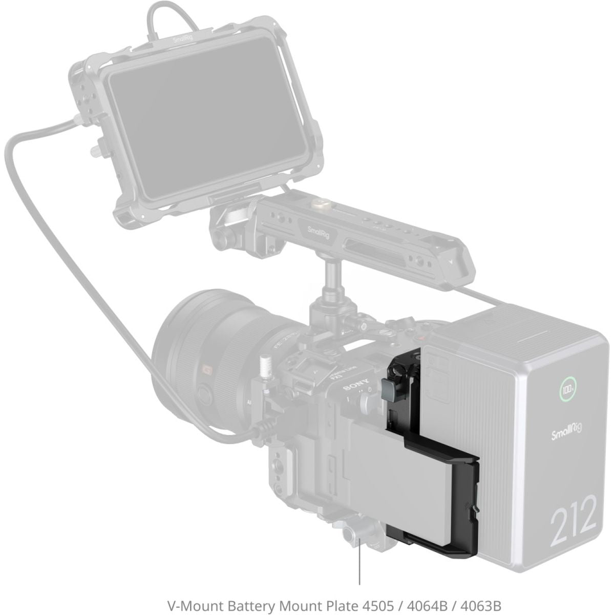 SmallRig 5228 V-Mount Battery Mount Plate