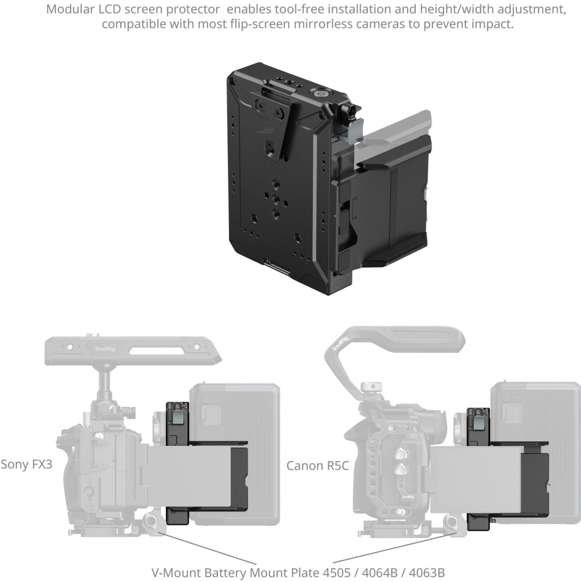 SmallRig 5228 V-Mount Battery Mount Plate