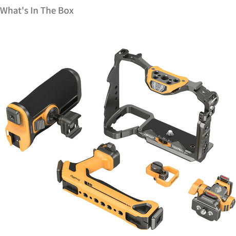 SmallRig 5518 Hawklock Quick Release Cage Sony A7R V / A7 IV / A7S III Bumblebee - image 2 of 5
