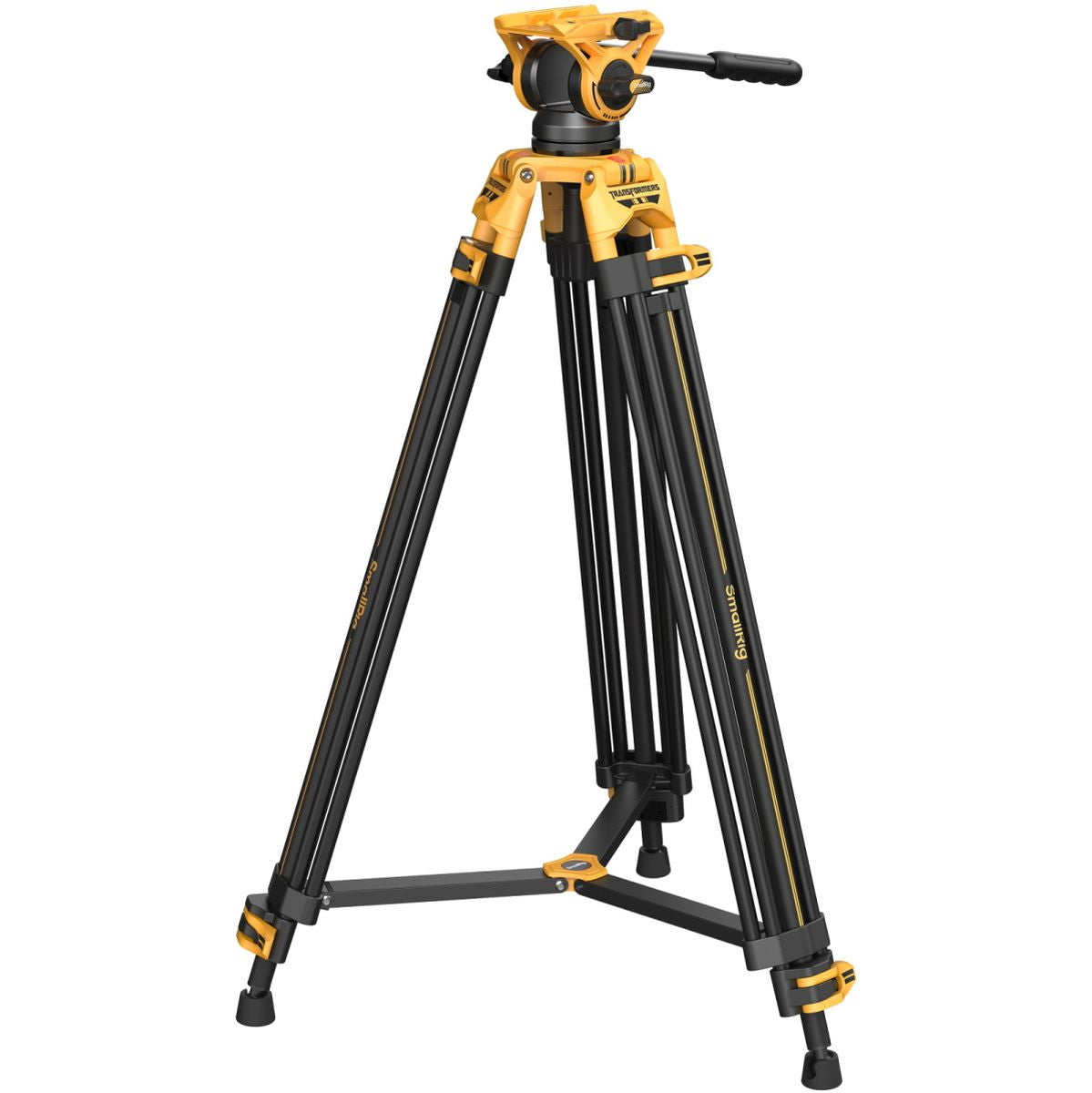 SmallRig 5523 Heavy-Duty Fluid Head Tripod AD-01 (Bumblebee Edition)