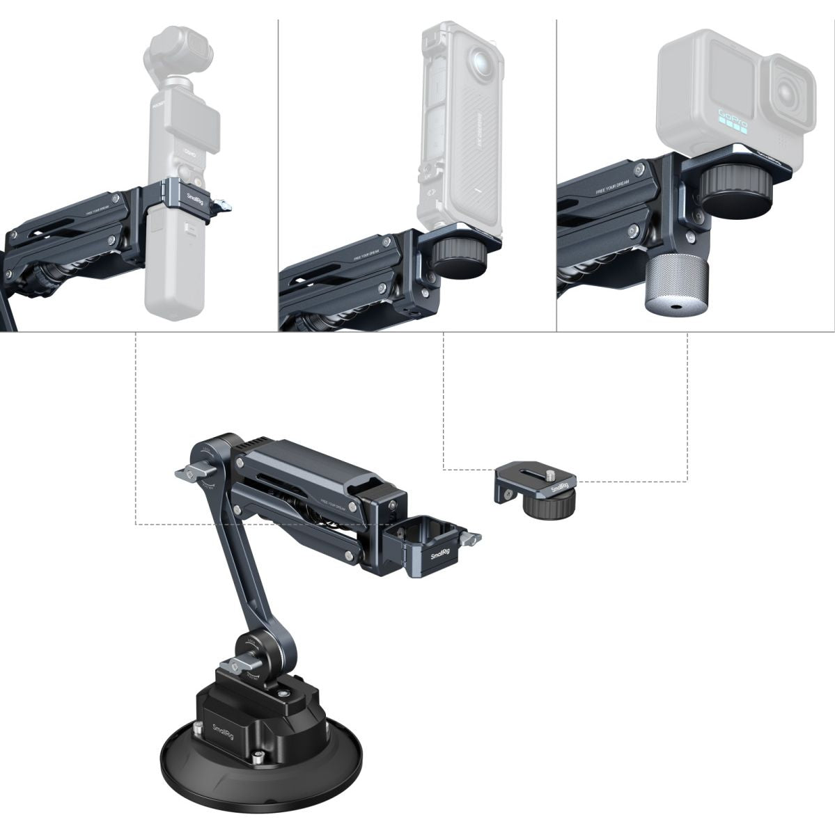 SmallRig 5507 Shock Absorber w/ Electronic Suction Cup - image 4 of 4