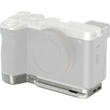 SmallRig 5482 Baseplate w/ Airtag Slot For Sony Alpha 7C II / Alpha 7CR (Silver)