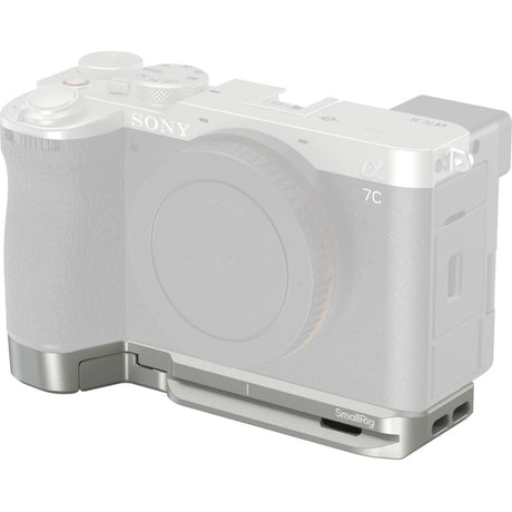 SmallRig 5482 Baseplate w/ Airtag Slot For Sony Alpha 7C II / Alpha 7CR (Silver)