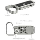 SmallRig 5482 Baseplate w/ Airtag Slot For Sony Alpha 7C II / Alpha 7CR (Silver) - image 2 of 5