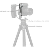 SmallRig 5482 Baseplate w/ Airtag Slot For Sony Alpha 7C II / Alpha 7CR (Silver) - image 5 of 5