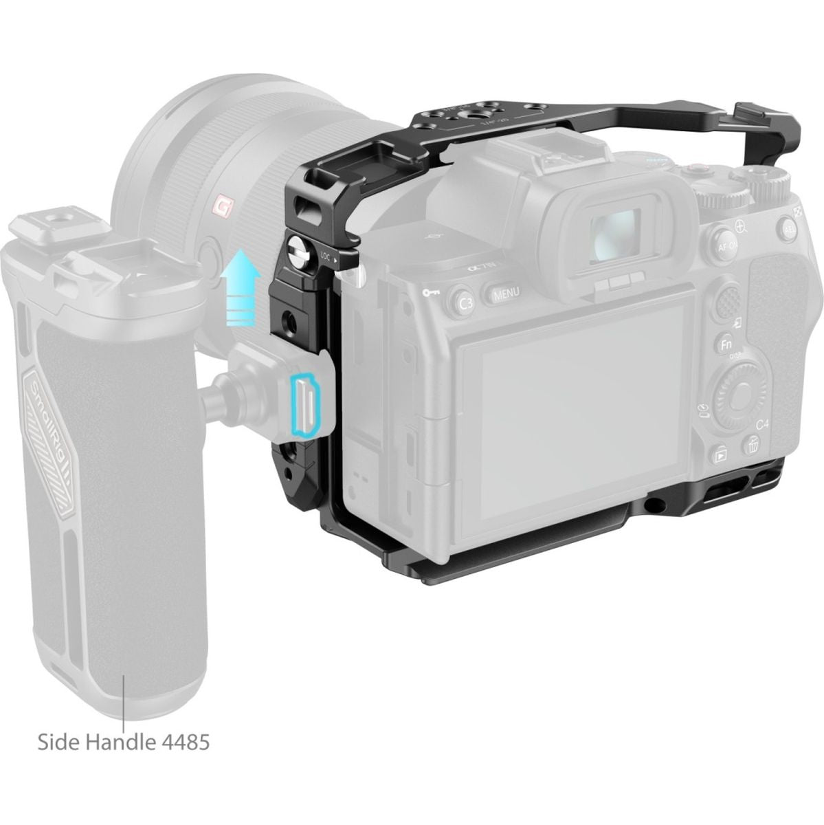 SmallRig 5583 Cage w/ Airtag Slot For Sony Alpha 7R V / 7 IV / 7S III / 1 /7R IV - image 3 of 5