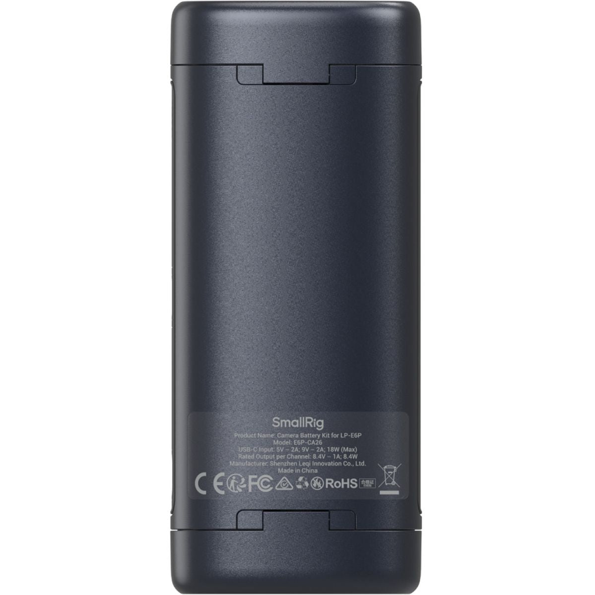 SmallRig 5105 Portable Charger Case For LP-E6P Batteries