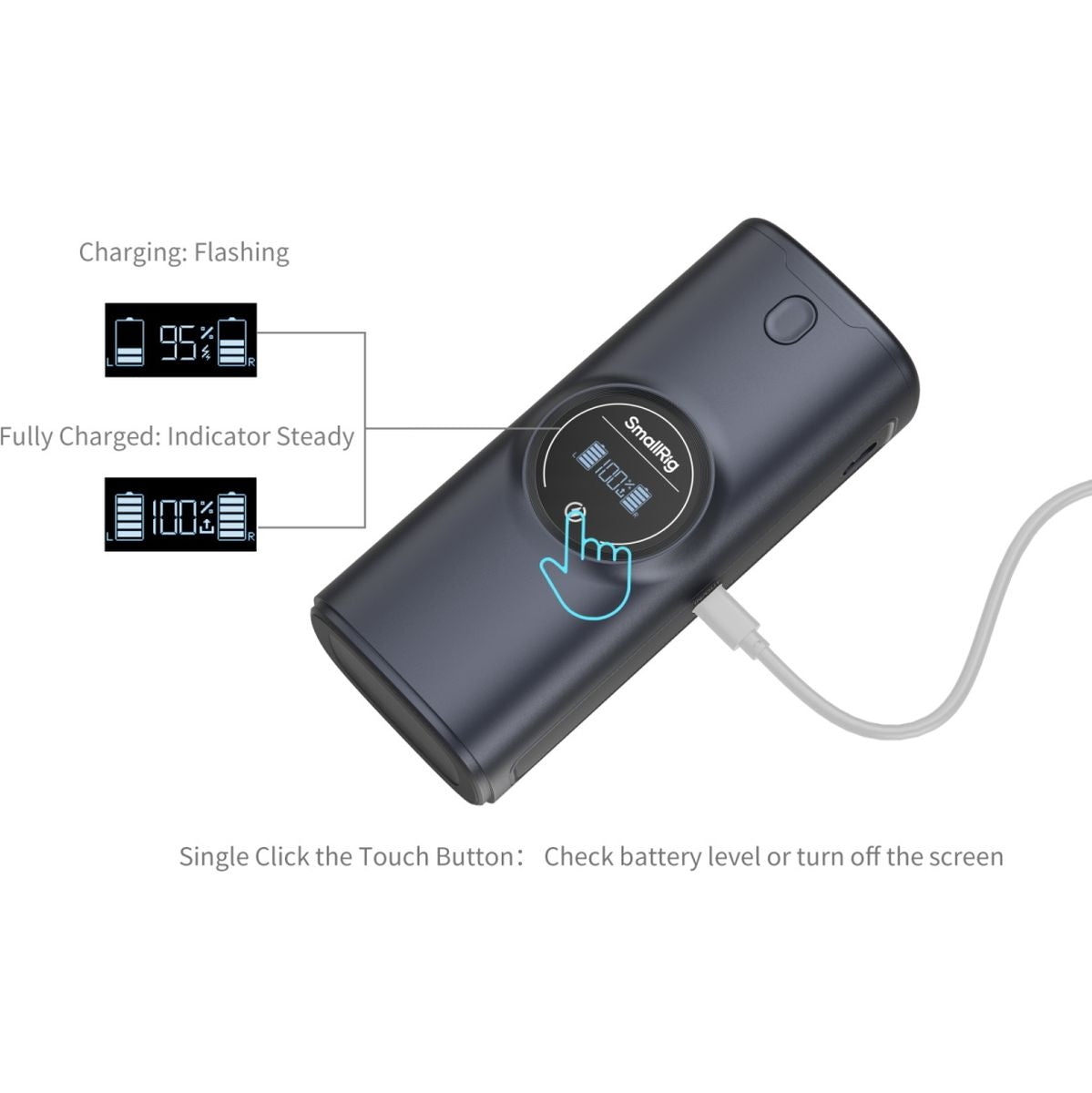 SmallRig 5110 Power Bank Charger Case Kit For Nikon EN-EL15C Camera Batteries - image 5 of 5