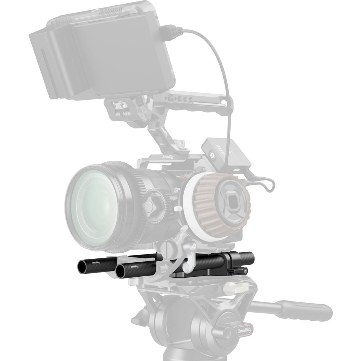 SmallRig 5609 Bottom Mount Plate w/ Dual 15mm Rod Clamp - image 2 of 5