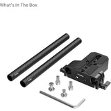 SmallRig 5609 Bottom Mount Plate w/ Dual 15mm Rod Clamp - image 4 of 5