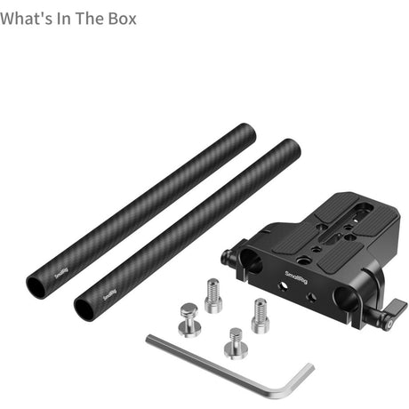 SmallRig 5609 Bottom Mount Plate w/ Dual 15mm Rod Clamp - image 4 of 5
