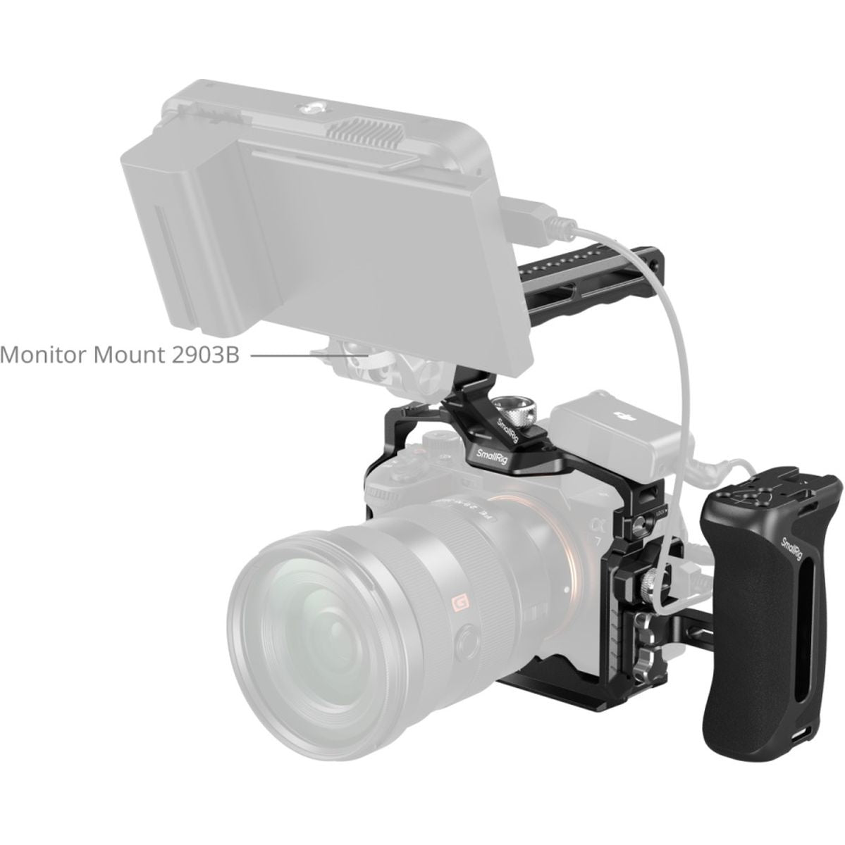 SmallRig 669D Cage Kit For Sony Alpha 7R V / 7 IV / 7S III / 7 V - image 4 of 5