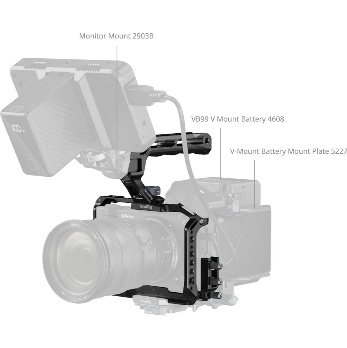 SmallRig 5647 Cage Kit For Nikon ZR