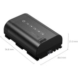 SmallRig 5298 USB-C Camera Battery w/ Power Display For Canon LP-E6P - image 2 of 5