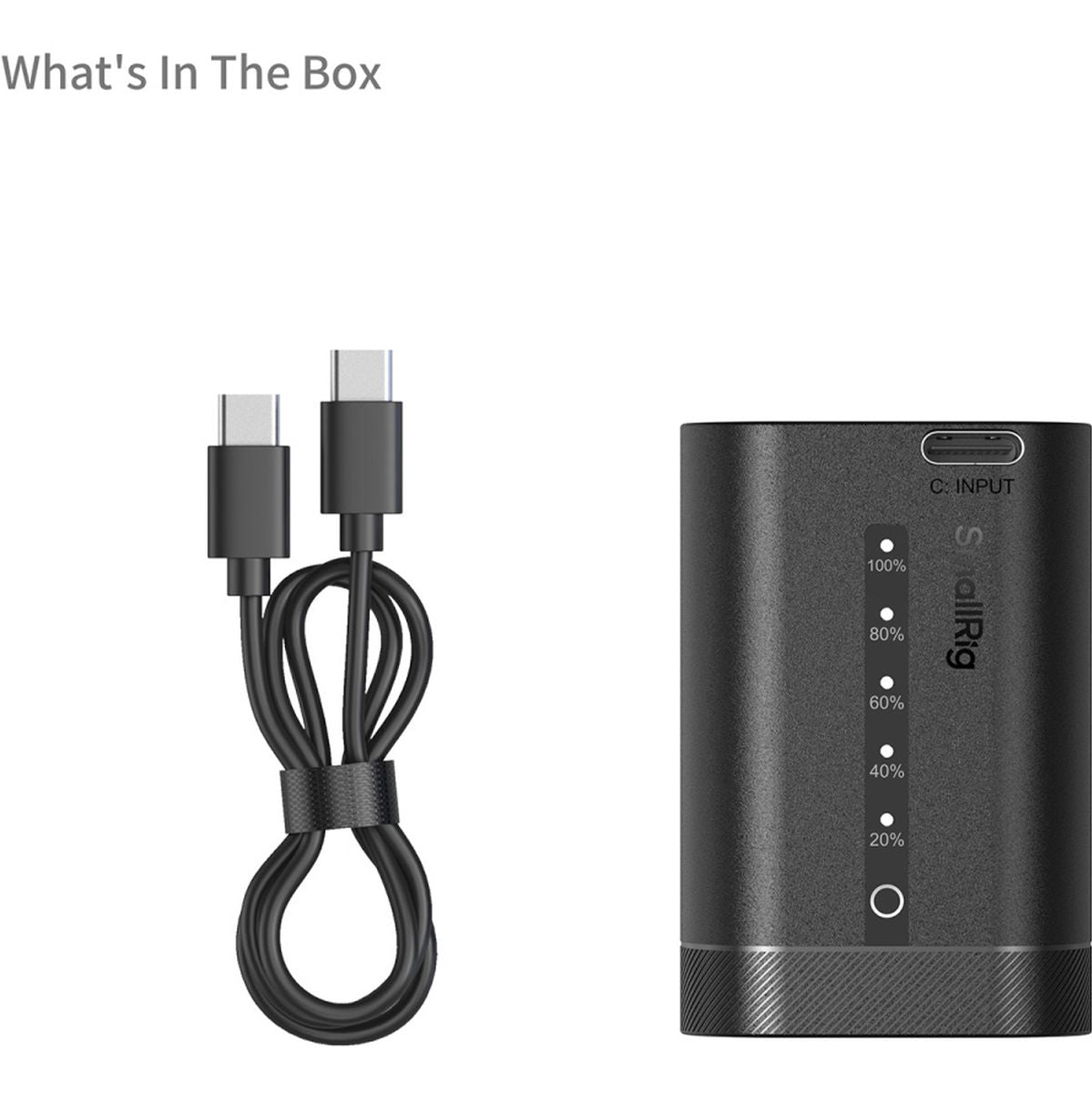 SmallRig 5298 USB-C Camera Battery w/ Power Display For Canon LP-E6P - image 3 of 5